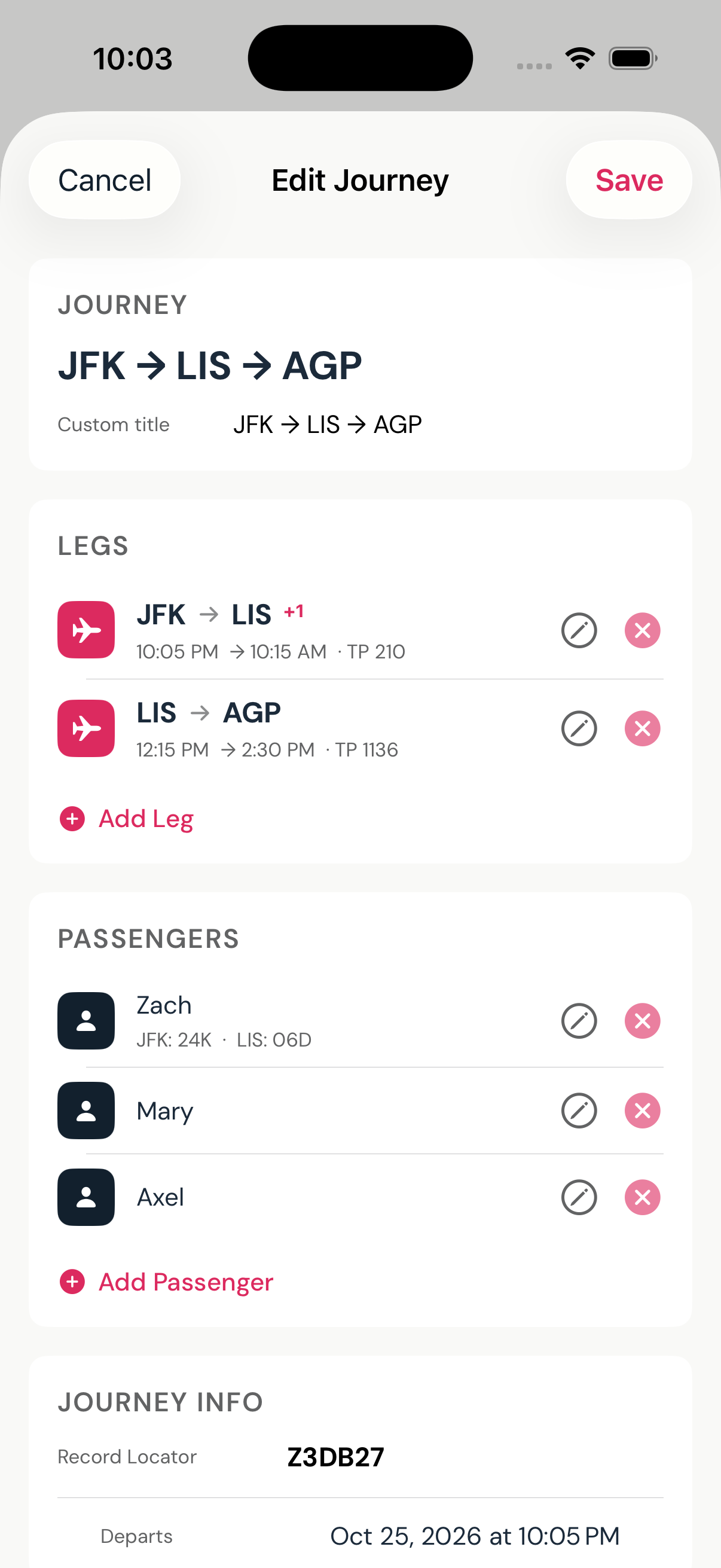 New / Edit Plan screenshot